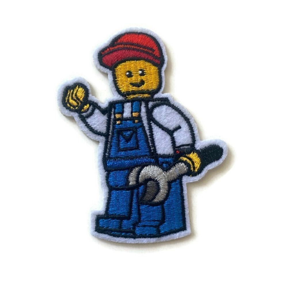 LEGO Builder Embroidered Patch